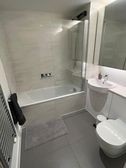 Modern 2 Bed - Olympic Park Stratford Londres Exterior foto